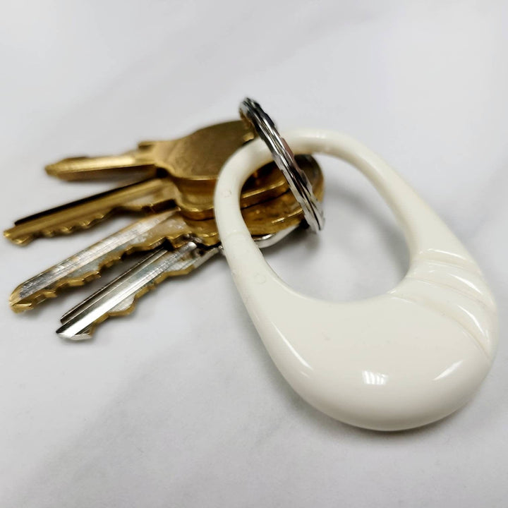 Vintage Buch + Deichmann Ridged Keychain