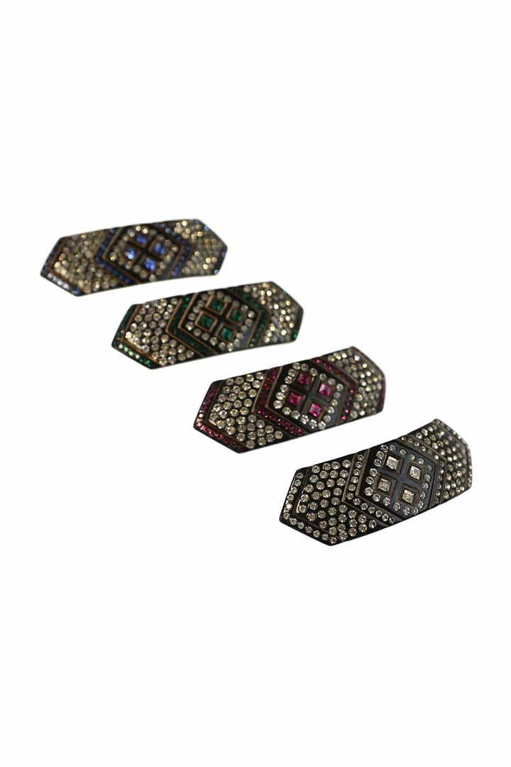 Vintage Felix Huchard Rhinestone Hair Barrette