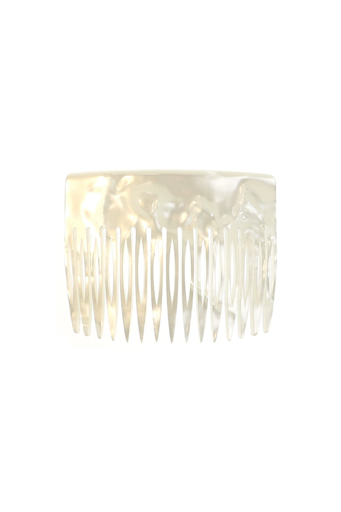 Vintage French Acrylic Wide Hair Comb