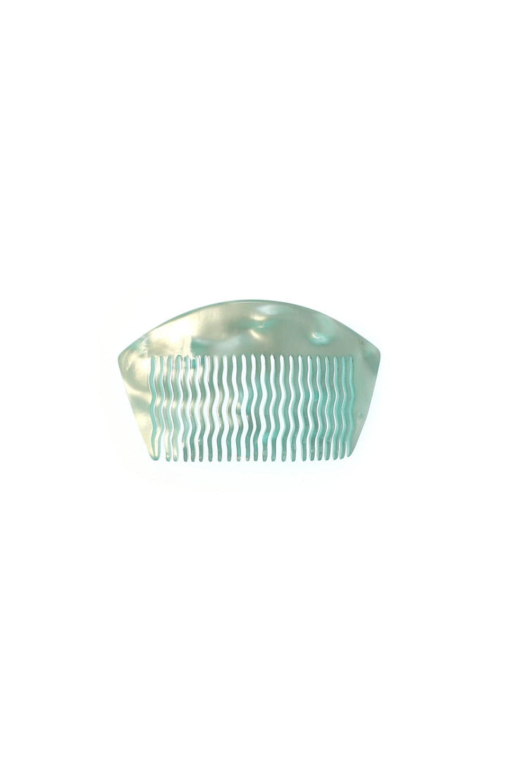 Vintage French Curved Acrylic Hair Comb