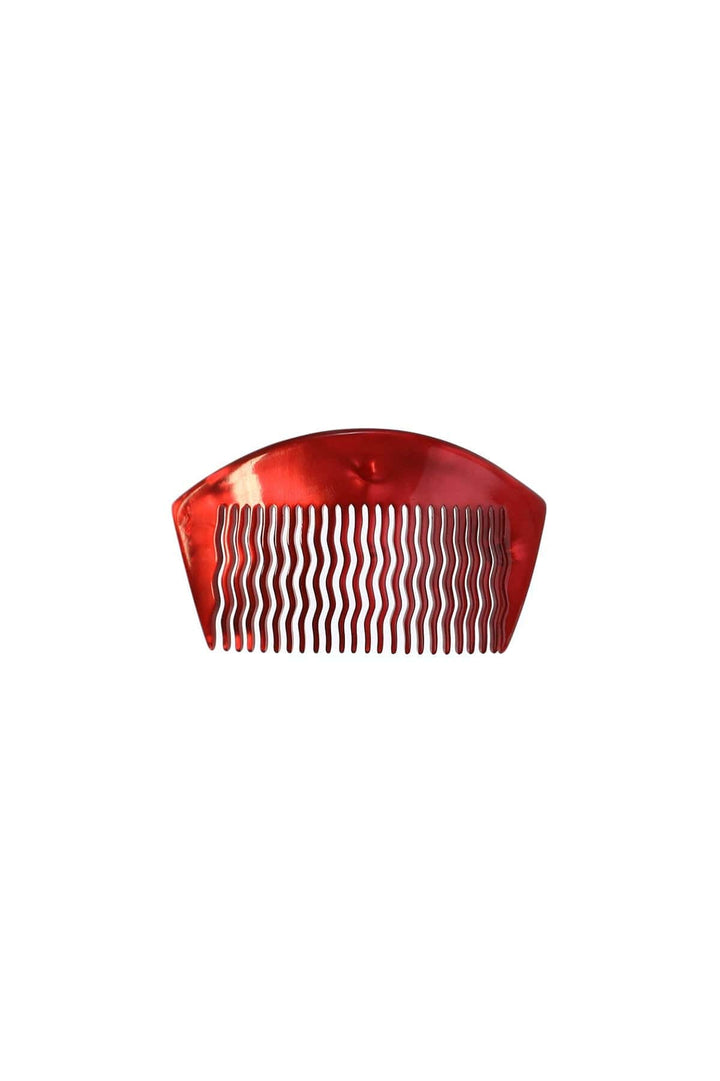 Vintage French Curved Acrylic Hair Comb