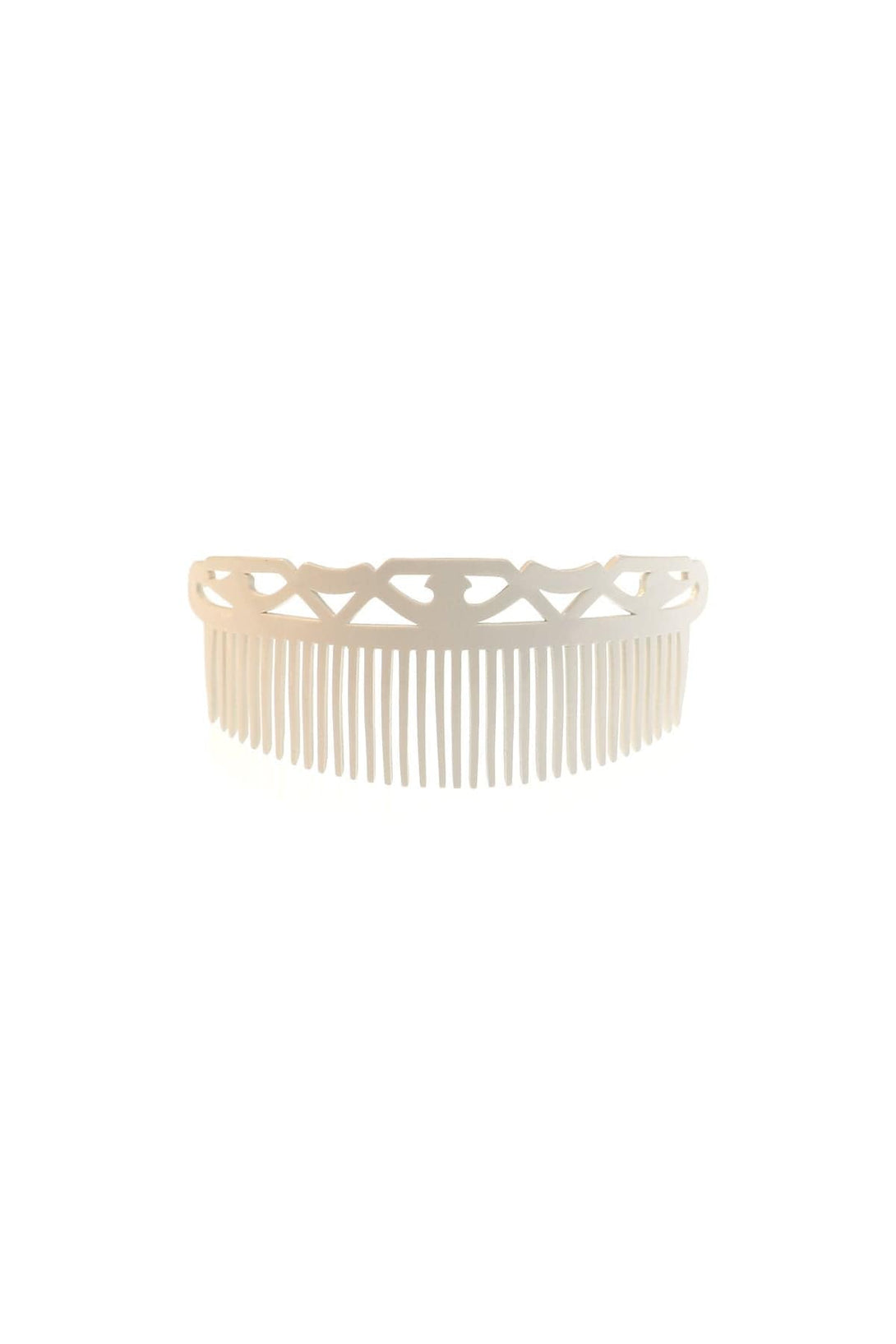 Vintage French Large Curved Wide Hair Comb