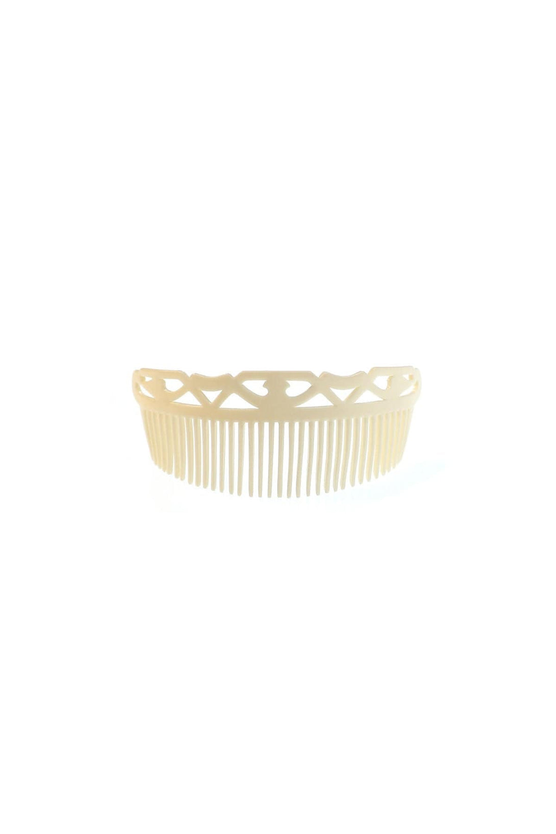 Vintage French Large Curved Wide Hair Comb