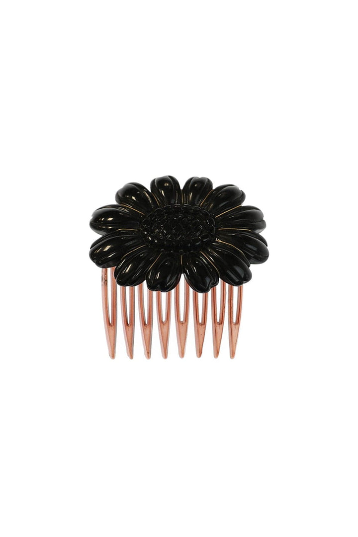 Vintage Italian Sunflower Hair Comb