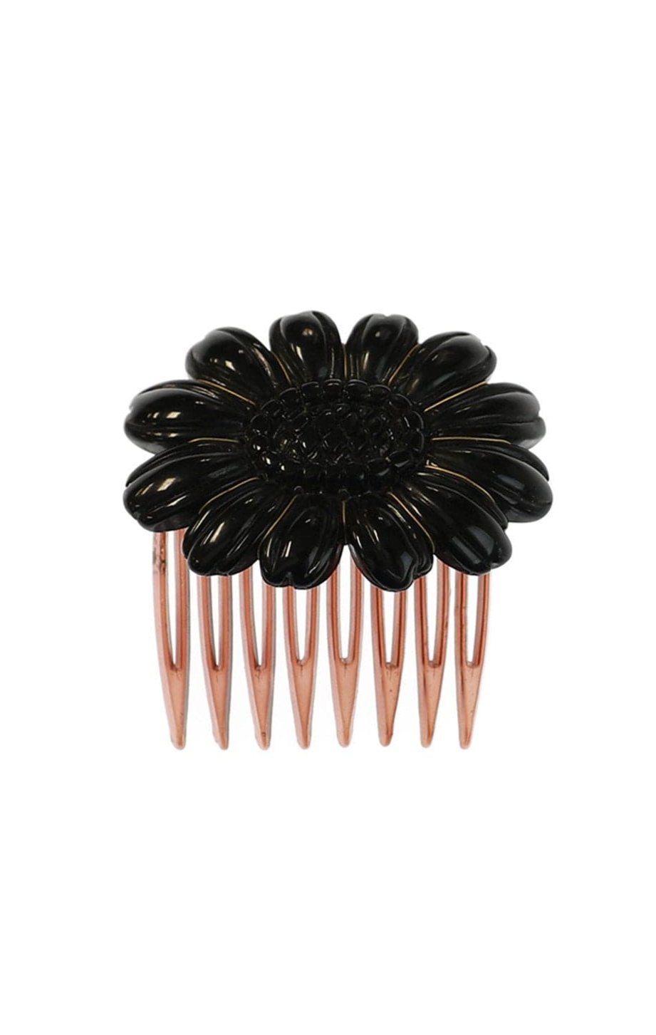 Vintage Italian Sunflower Hair Comb