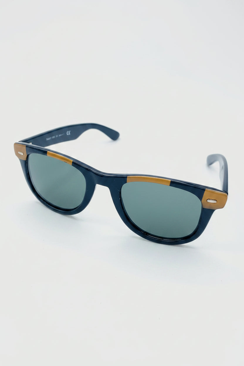 NWT True Vintage off white Wayfair style smoke lens Sunglasses (made in Japan) Aphelion Ivory Female Oval Sunglasses | Aire – AIRE US main image 3