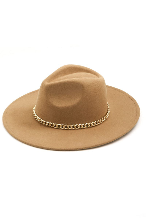 Weekend Tripping Chain Band Fedora Hat