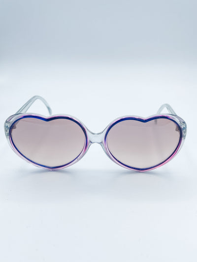 Women's French Vintage Heart-Shaped Sunglasses