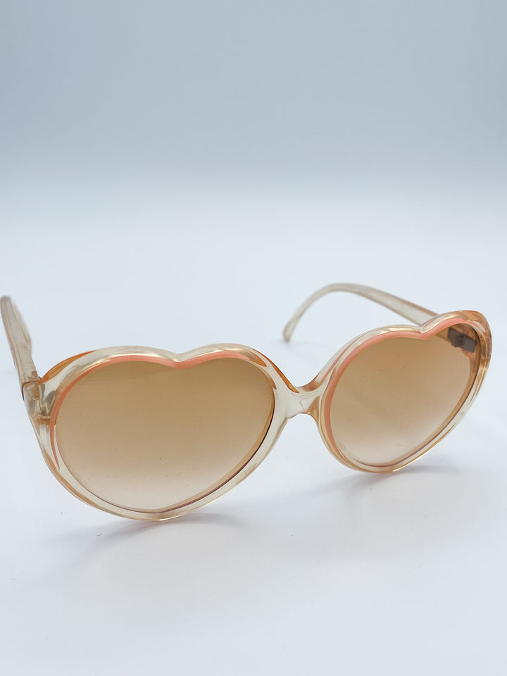 Women's French Vintage Heart-Shaped Sunglasses