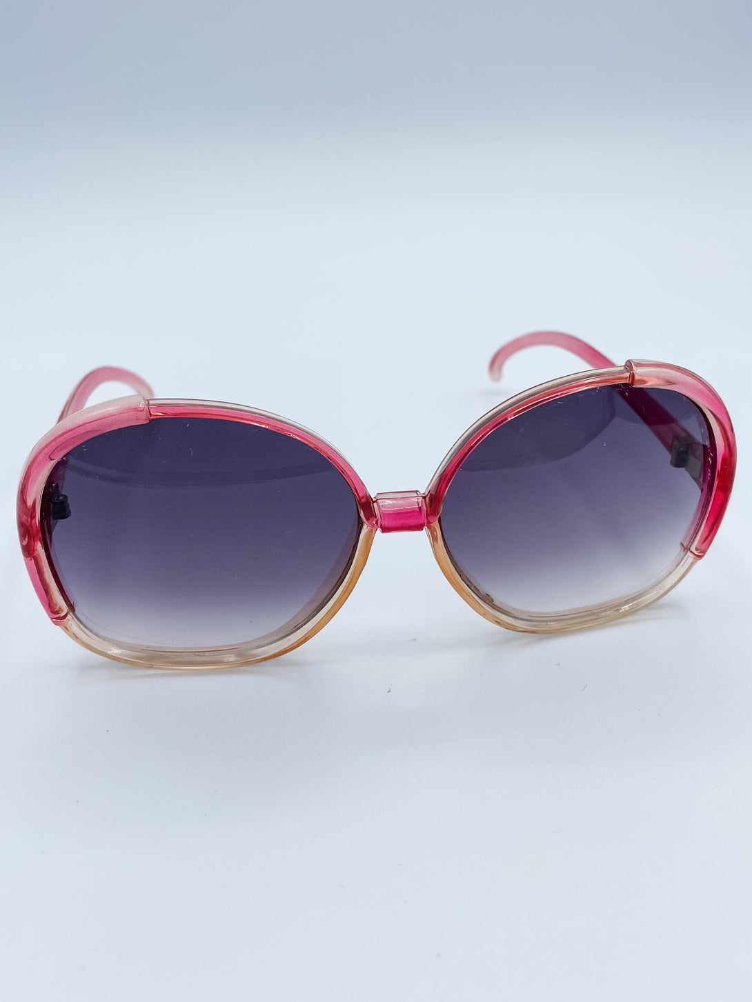 Women's Vintage French Round Geometric Shaped Sunglasses